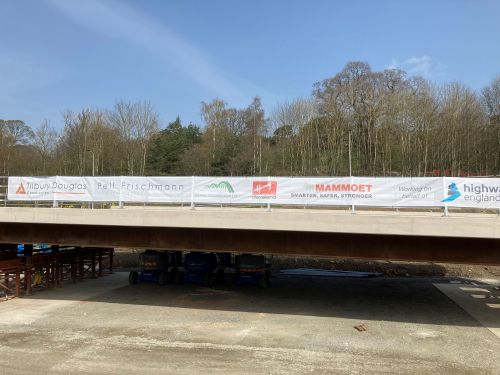Click Here To Enlarge This Photo Of A69 Bridge End